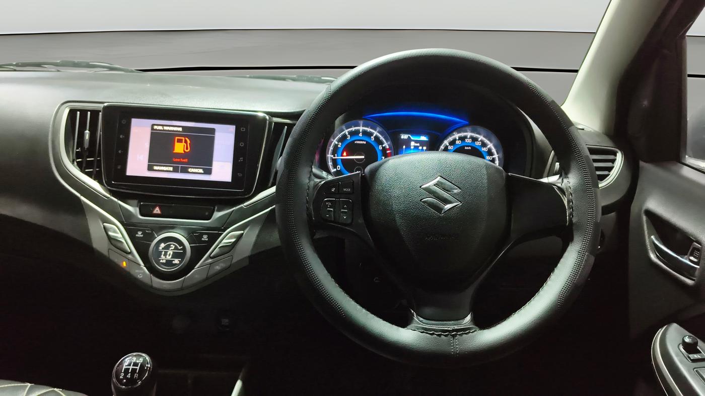 2021 Maruti Baleno ZETA PETROL 1.2, Petrol, Manual, 74,746 km, Steering Wheel Close Up