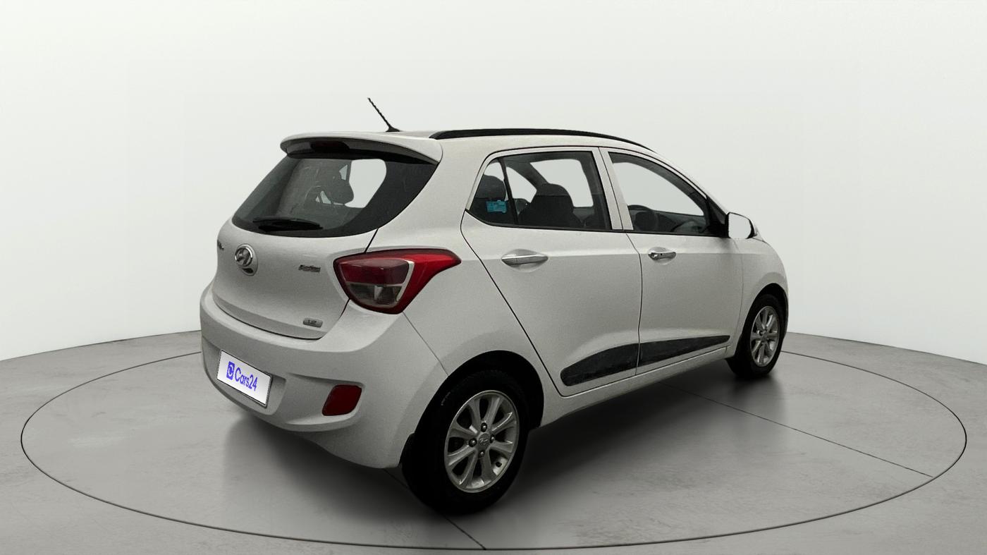 2015 Hyundai Grand i10 ASTA 1.2 KAPPA VTVT, Petrol, Manual, 44,898 km, Right Back Diagonal