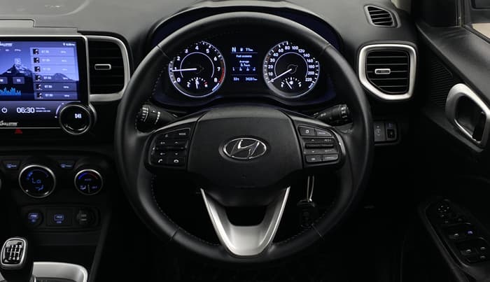 2020 Hyundai VENUE SX 1.0 TURBO IMT, Petrol, Manual, 34,276 km, Steering Wheel Close Up