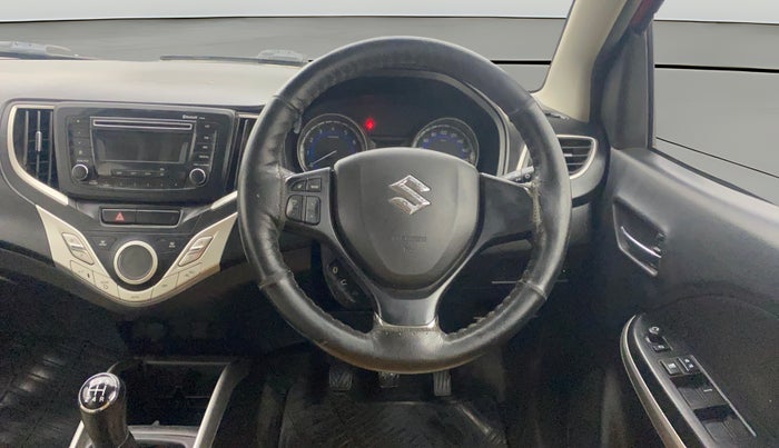 2018 Maruti Baleno DELTA PETROL 1.2, Petrol, Manual, 1,05,302 km, Steering Wheel Close Up