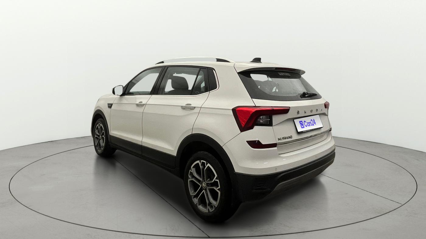 2021 Skoda KUSHAQ STYLE 1.0L TSI AT, Petrol, Automatic, 24,676 km, Left Back Diagonal