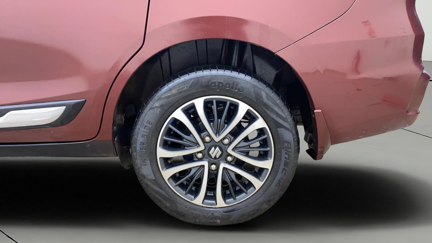 2023 Maruti Ertiga ZXI (O) CNG, CNG, Manual, 80,552 km, Left Rear Wheel