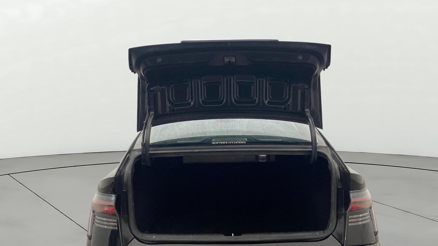 2023 Hyundai Verna SX(O) 1.5 MPI IVT , Petrol, Automatic, 57,882 km, Boot Door Open