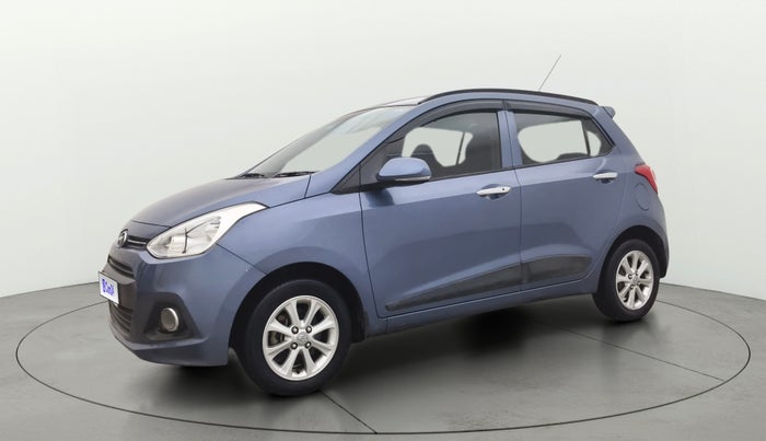 2017 Hyundai Grand i10 ASTA AT 1.2 KAPPA VTVT, Petrol, Automatic, 37,468 km, Left Front Diagonal
