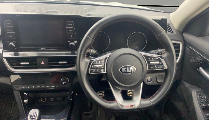 2020 KIA SELTOS GTK 1.4 PETROL, Petrol, Manual, 28,016 km, Steering Wheel Close Up