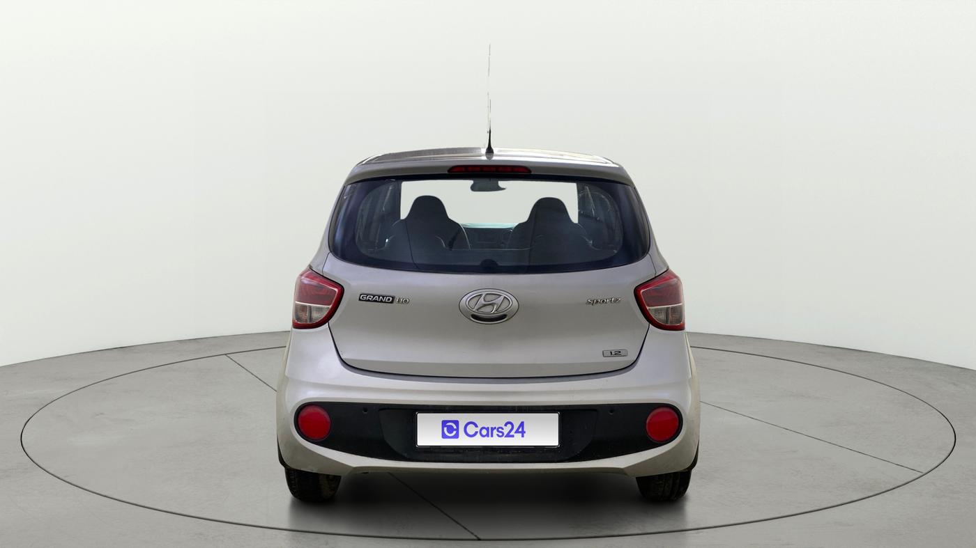 2017 Hyundai Grand i10 SPORTZ (O) 1.2 KAPPA VTVT, Petrol, Manual, 20,721 km, Back/Rear