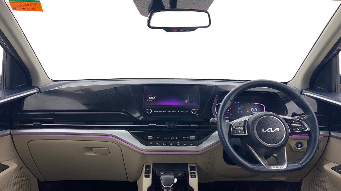 2022 KIA CARENS LUXURY PLUS 1.5 DIESEL AT 6 STR, Diesel, Automatic, 74,209 km, Dashboard