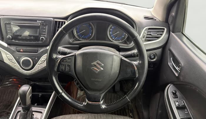 2017 Maruti Baleno ZETA CVT PETROL 1.2, Petrol, Automatic, 47,473 km, Steering Wheel Close Up