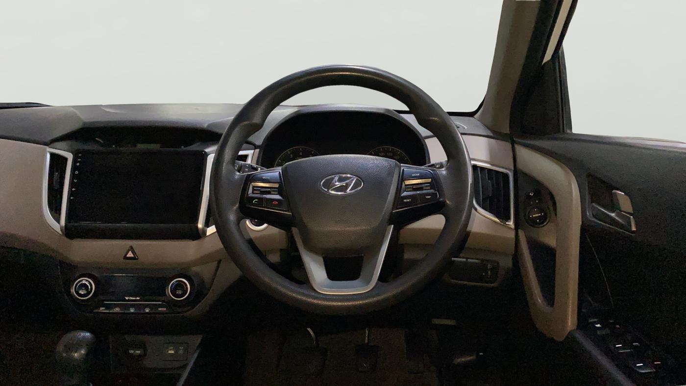 2017 Hyundai Creta SX PLUS 1.6 PETROL, Petrol, Manual, 85,967 km, Steering Wheel Close Up