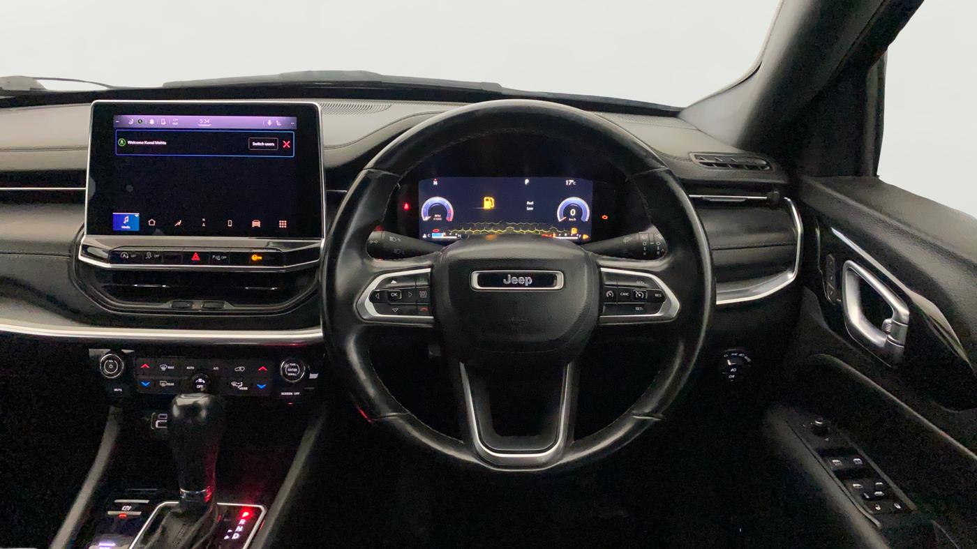 2022 Jeep Compass MODEL S (O) DIESEL 4X4 AT, Diesel, Automatic, 66,179 km, Steering Wheel Close Up