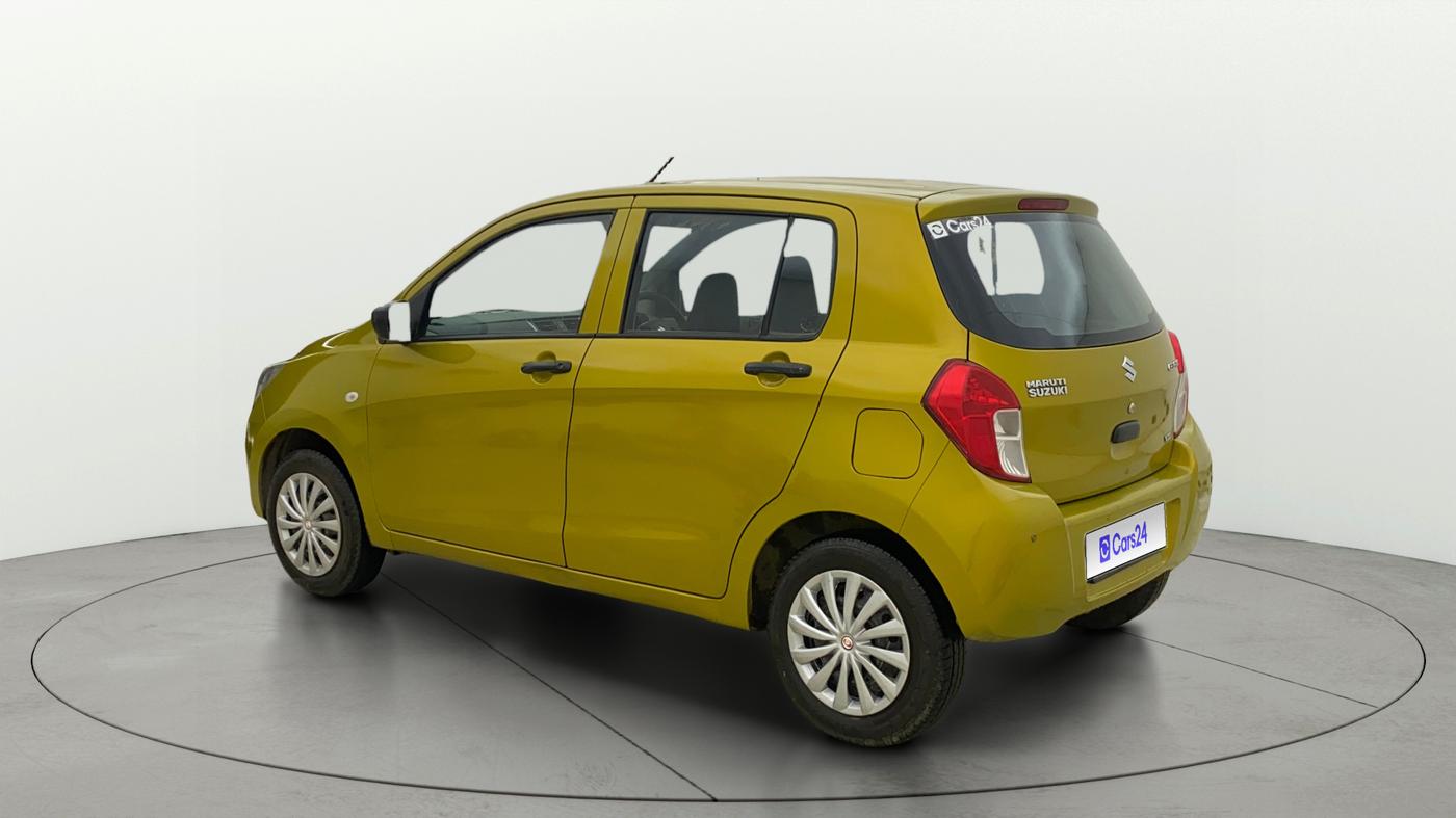 2014 Maruti Celerio VXI CNG, CNG, Manual, 1,17,536 km, Left Back Diagonal