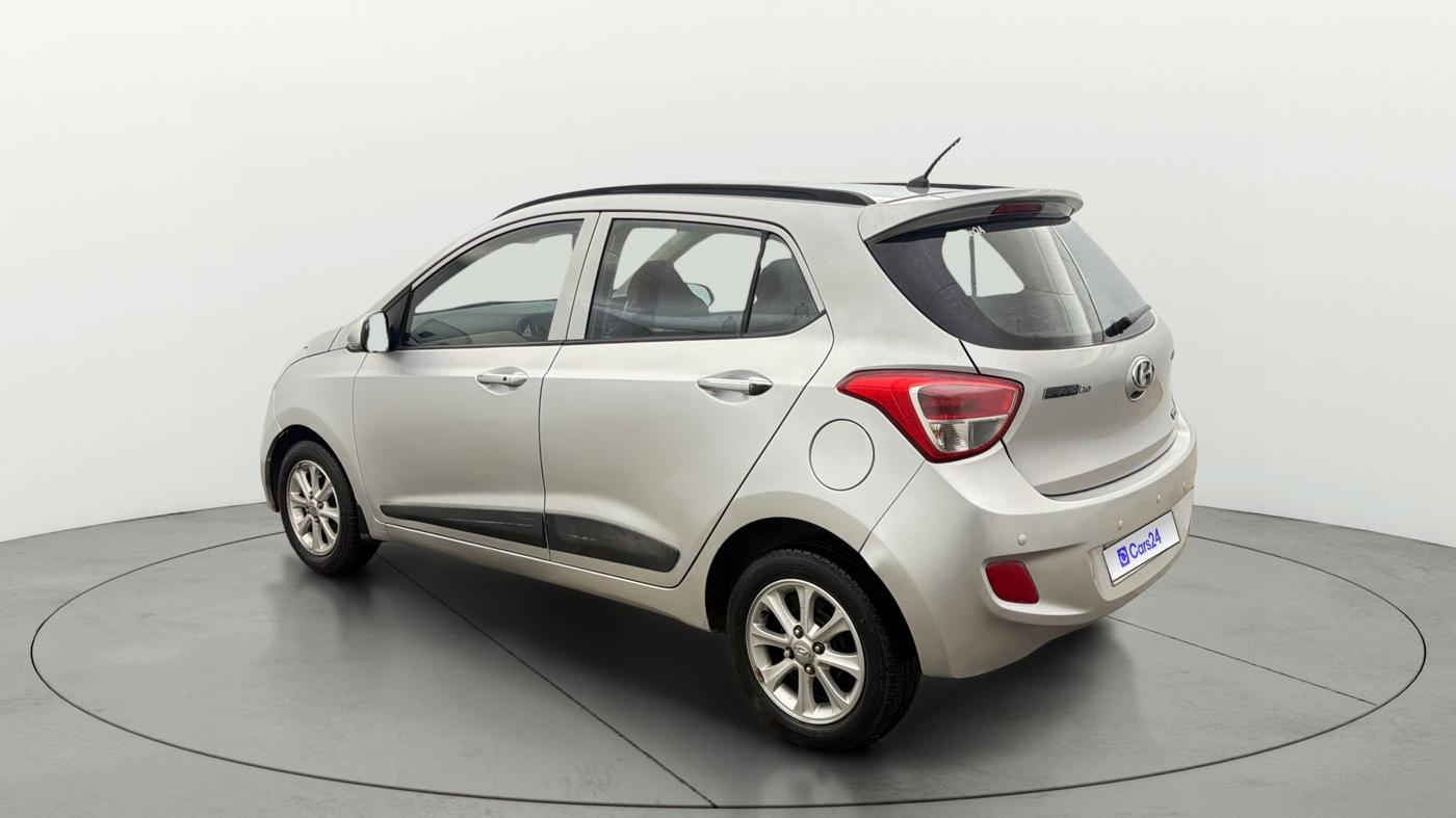 2015 Hyundai Grand i10 ASTA AT 1.2 KAPPA VTVT, Petrol, Automatic, 30,270 km, Left Back Diagonal