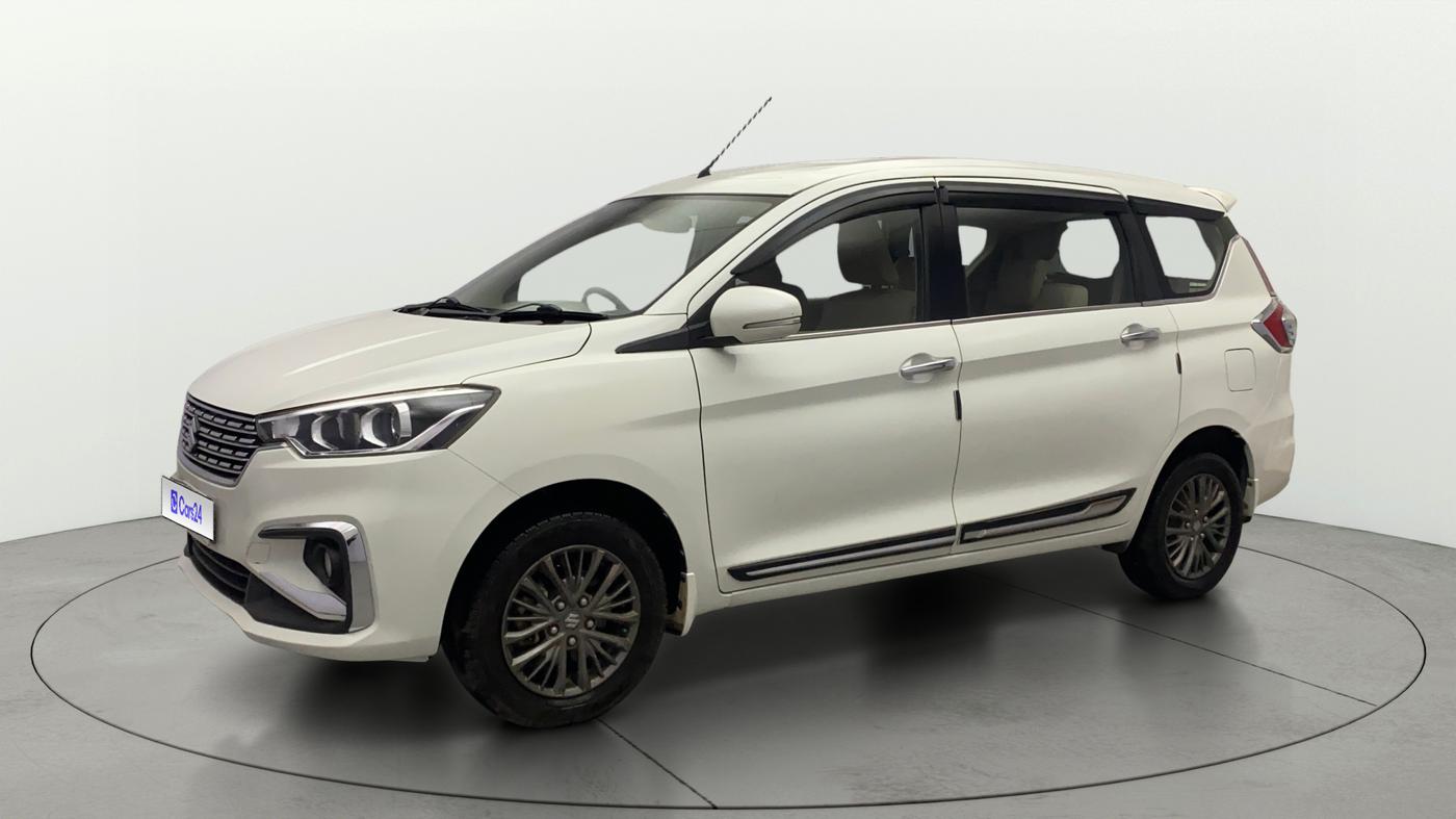 2020 Maruti Ertiga ZXI+ SHVS, Petrol, Manual, 1,28,059 km, Left Front Diagonal