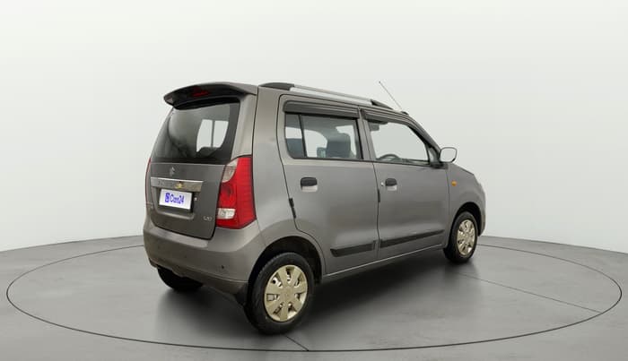 2015 Maruti Wagon R 1.0 LXI, Petrol, Manual, 63,611 km, Right Back Diagonal
