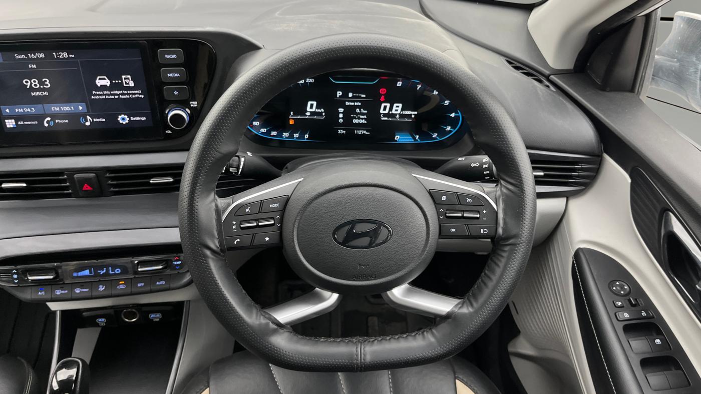 2025 Hyundai NEW I20 Sportz (O) 1.2 IVT, Petrol, Automatic, 11,272 km, Steering Wheel Close Up