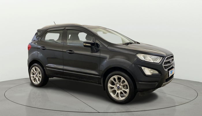 2018 Ford Ecosport TITANIUM + 1.5L PETROL AT, Petrol, Automatic, 72,777 km, Right Front Diagonal