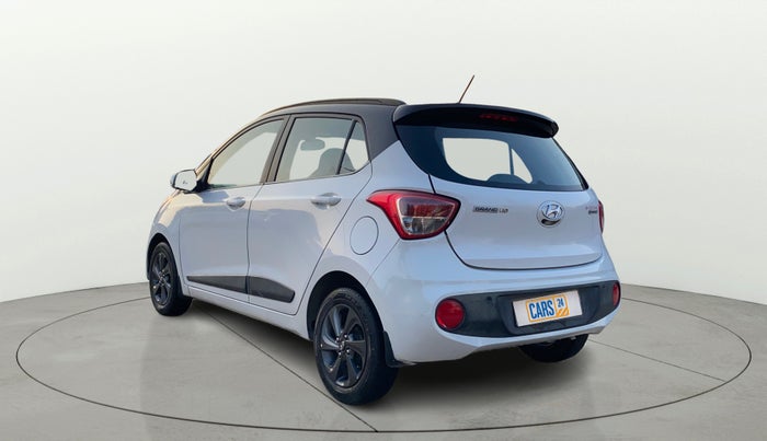2018 Hyundai Grand i10 SPORTZ 1.2 KAPPA VTVT DUAL TONE, Petrol, Manual, 1,19,801 km, Left Back Diagonal