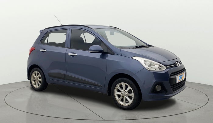 2015 Hyundai Grand i10 ASTA 1.2 KAPPA VTVT, Petrol, Manual, 47,552 km, Right Front Diagonal