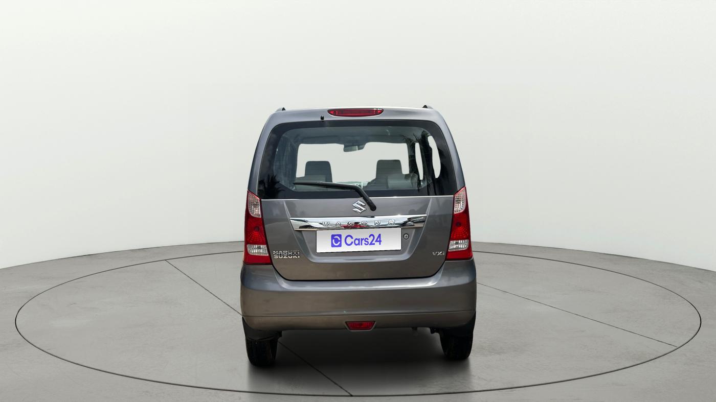 2013 Maruti Wagon R 1.0 VXI, Petrol, Manual, 60,308 km, Back/Rear