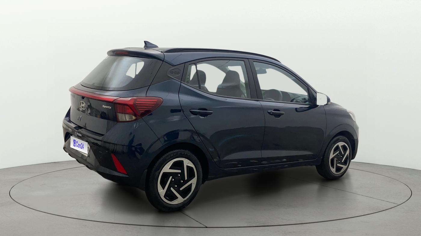 2023 Hyundai GRAND I10 NIOS SPORTZ 1.2 KAPPA VTVT, Petrol, Manual, 12,664 km, Right Back Diagonal
