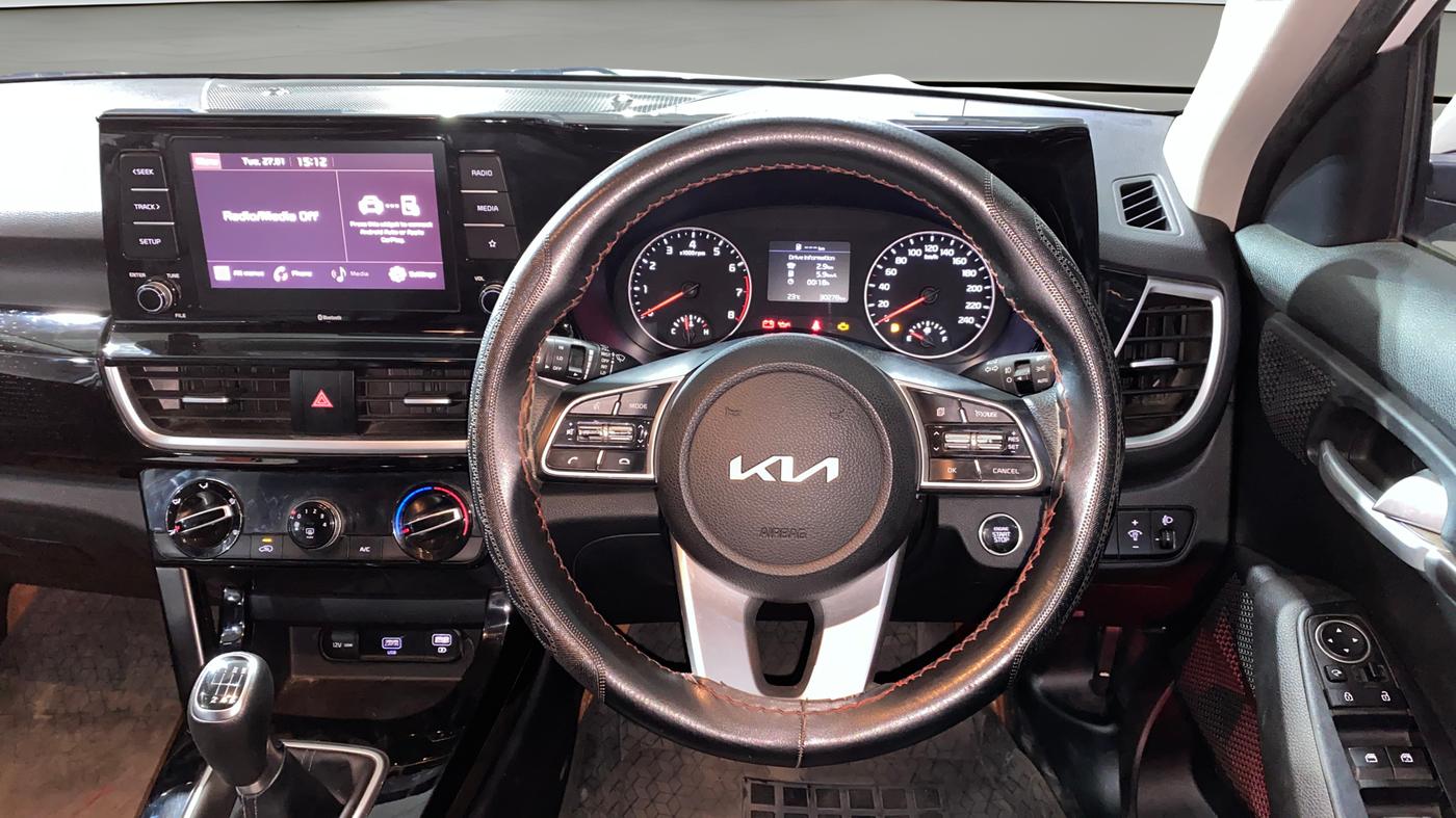 2021 KIA SELTOS HTK PLUS 1.5, Petrol, Manual, 30,310 km, Steering Wheel Close Up