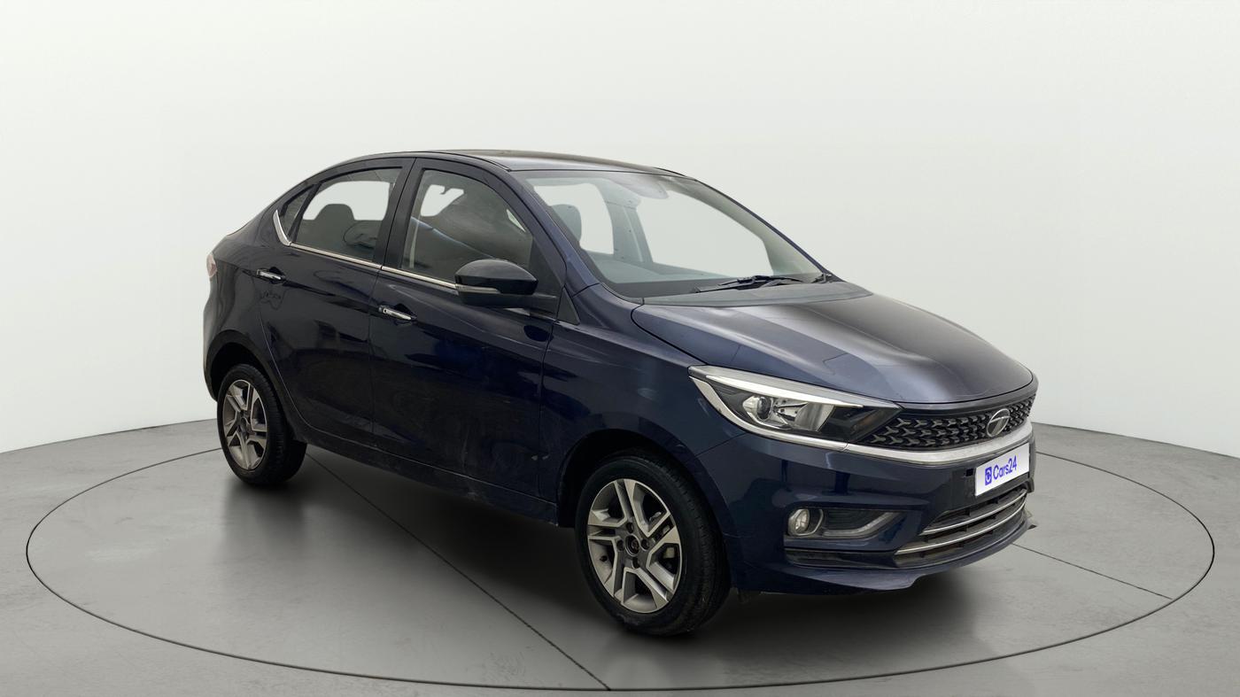 2023 Tata TIGOR XZA PLUS PETROL, Petrol, Automatic, 3,209 km, Right Front Diagonal