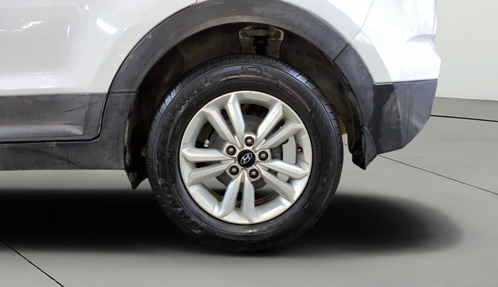 2017 Hyundai Creta SX PLUS 1.6 PETROL, Petrol, Manual, 76,961 km, Left Rear Wheel