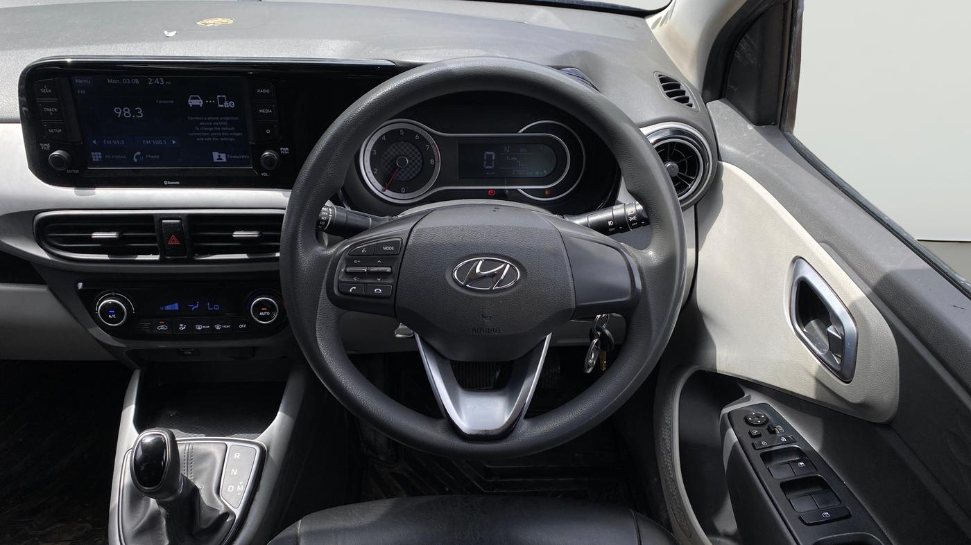 2020 Hyundai GRAND I10 NIOS SPORTZ AMT 1.2 KAPPA VTVT, Petrol, Automatic, 37,821 km, Steering Wheel Close Up
