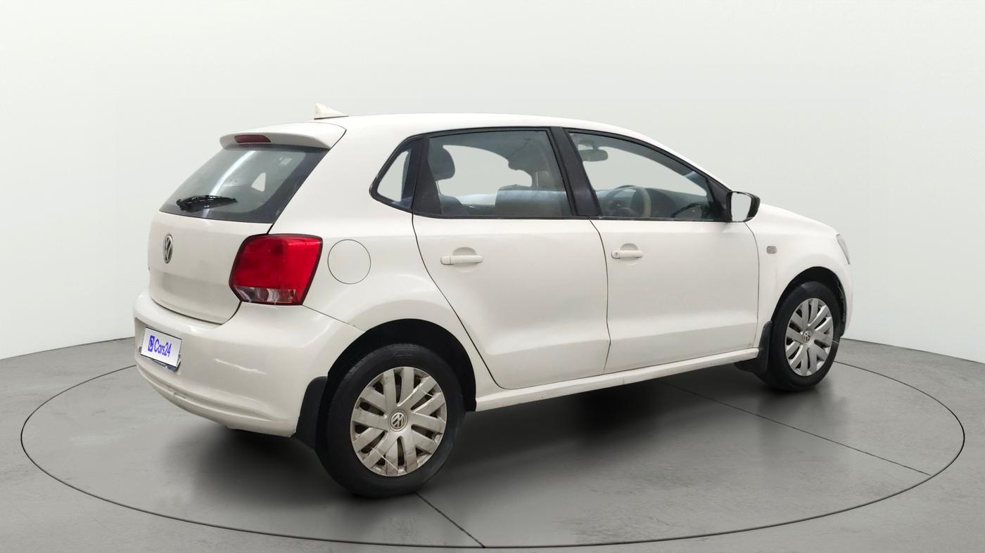 2014 Volkswagen Polo COMFORTLINE 1.2L PETROL, Petrol, Manual, 76,410 km, Right Back Diagonal