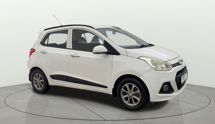 2016 Hyundai Grand i10 ASTA (O) 1.2 KAPPA VTVT, Petrol, Manual, 1,34,357 km, Right Front Diagonal