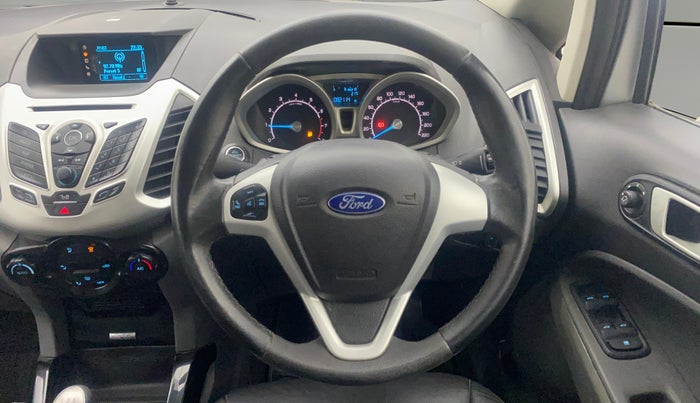 2014 Ford Ecosport TITANIUM 1.0L ECOBOOST, Petrol, Manual, 82,073 km, Steering Wheel Close Up