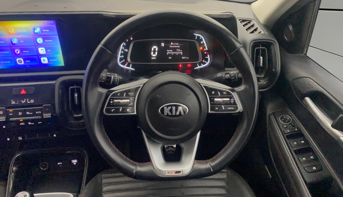 2020 KIA SONET GTX PLUS 1.0 IMT, Petrol, Manual, 56,669 km, Steering Wheel Close Up