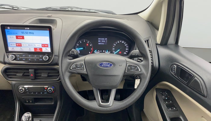 2020 Ford Ecosport TREND 1.5L PETROL, Petrol, Manual, 50,622 km, Steering Wheel Close Up