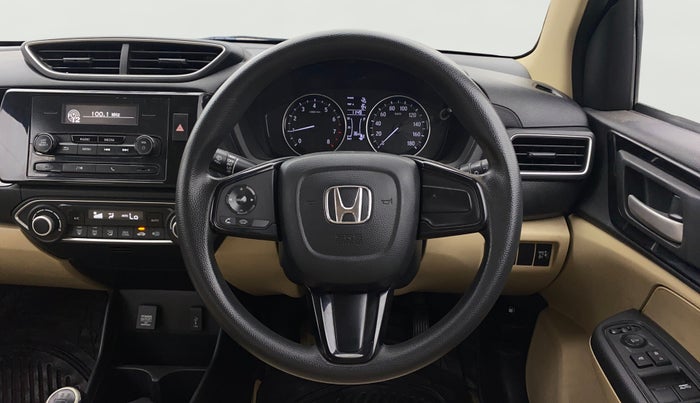 2018 Honda Amaze 1.2L I-VTEC V, Petrol, Manual, 1,27,771 km, Steering Wheel Close Up