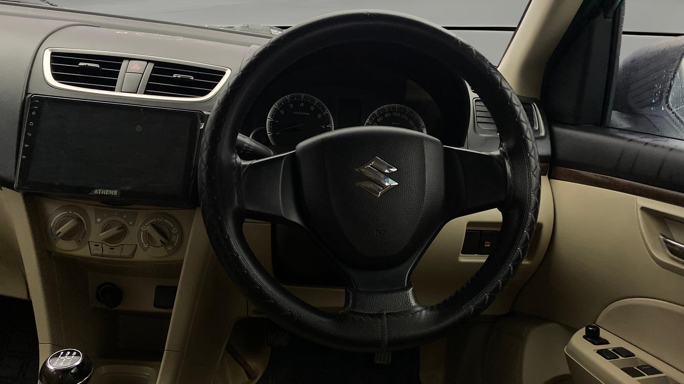 2017 Maruti Swift Dzire VXI, Petrol, Manual, 51,472 km, Steering Wheel Close Up