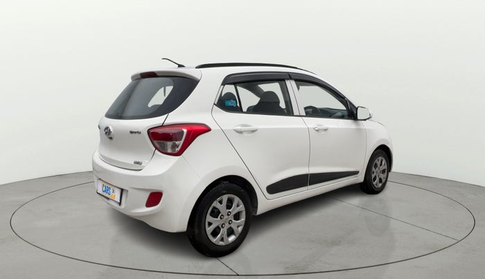 2016 Hyundai Grand i10 SPORTZ 1.2 KAPPA VTVT, Petrol, Manual, 89,264 km, Right Back Diagonal