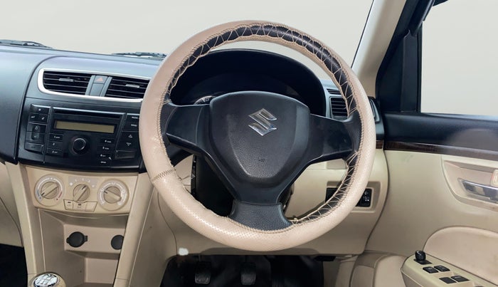 2013 Maruti Swift Dzire VXI, Petrol, Manual, 68,996 km, Steering Wheel Close Up