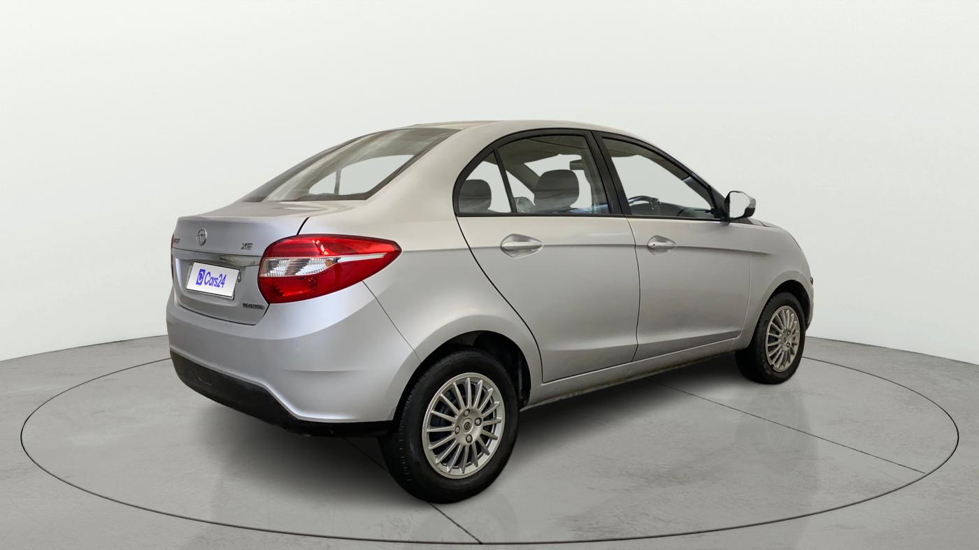 2015 Tata Zest XE PETROL, Petrol, Manual, 45,973 km, Right Back Diagonal