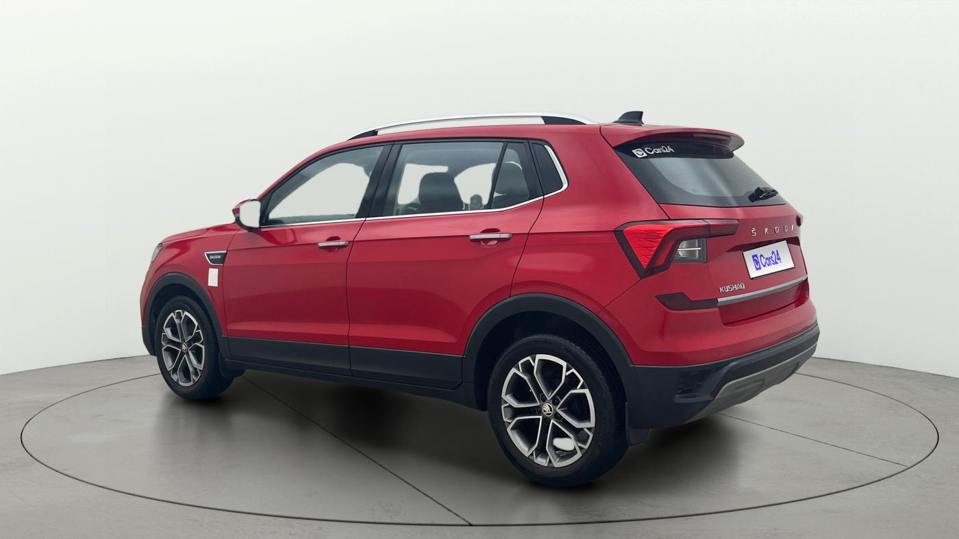 2021 Skoda KUSHAQ STYLE 1.0L TSI MT, Petrol, Manual, 50,073 km, Left Back Diagonal