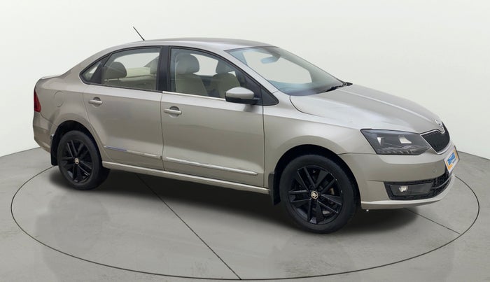 2017 Skoda Rapid STYLE 1.5 TDI AT, Diesel, Automatic, 71,393 km, Right Front Diagonal