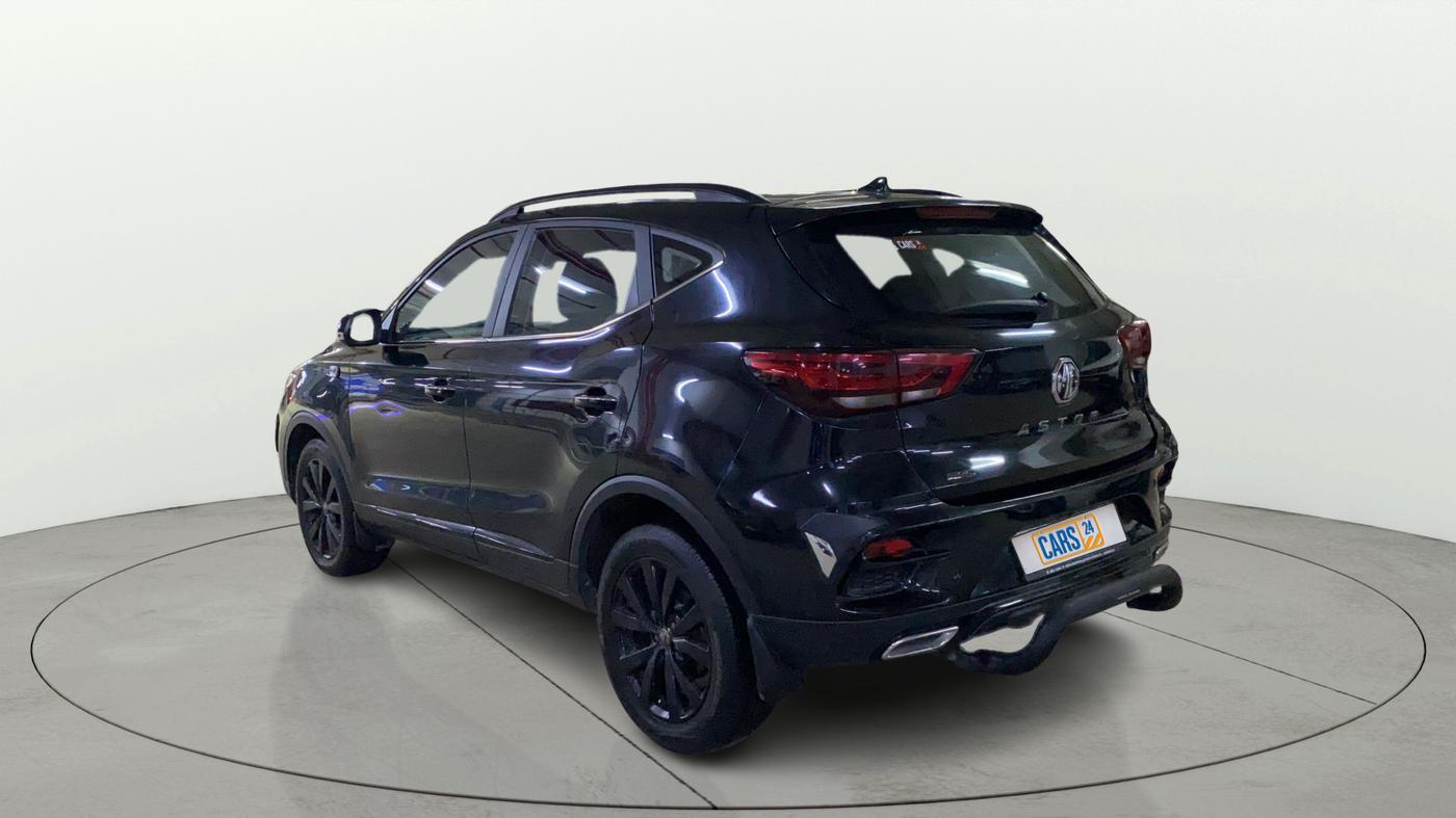 2023 MG ASTOR  SMART BLACK STORM EDITION , Petrol, Manual, 28,728 km, Left Back Diagonal