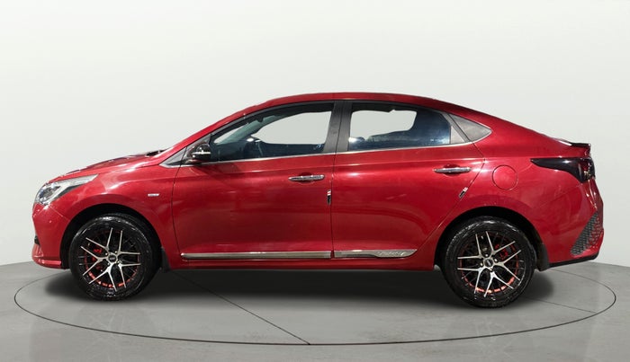 2020 Hyundai Verna SX (O) 1.0 TURBO DCT, Petrol, Automatic, 37,378 km, Left Side