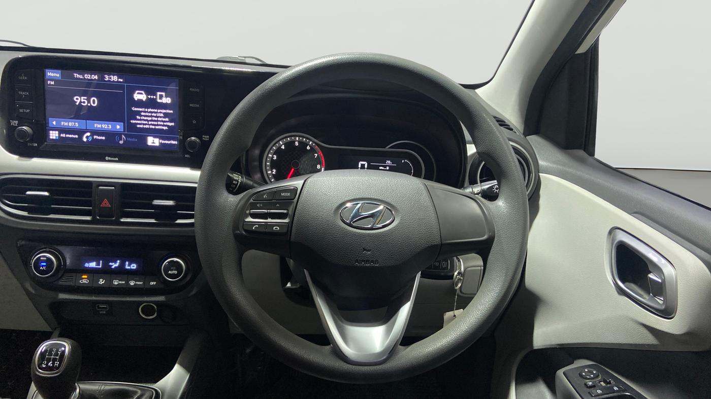 2022 Hyundai GRAND I10 NIOS SPORTZ 1.2 KAPPA VTVT, Petrol, Manual, 47,219 km, Steering Wheel Close Up