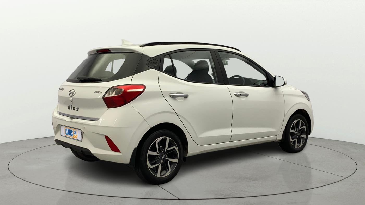 2022 Hyundai GRAND I10 NIOS ASTA 1.2 KAPPA VTVT, Petrol, Manual, 38,253 km, Right Back Diagonal