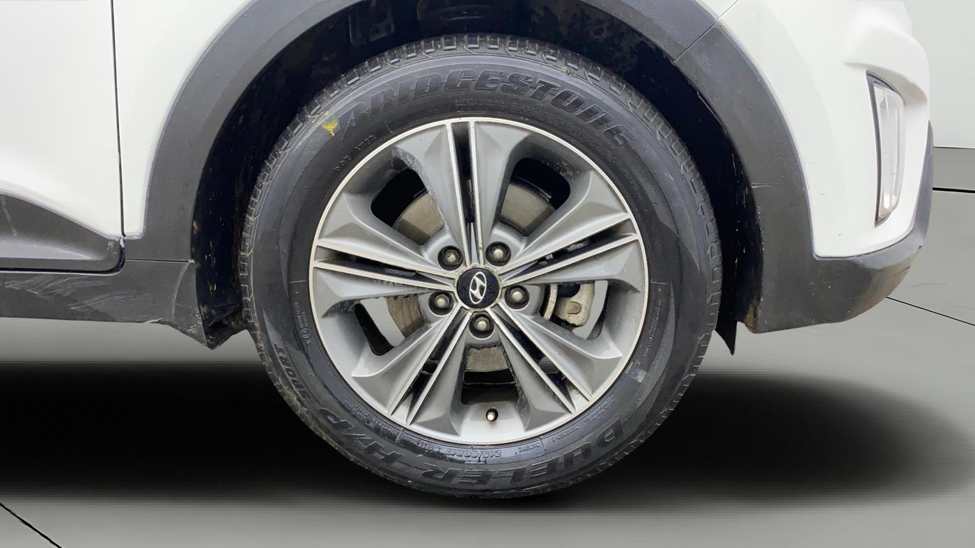 2017 Hyundai Creta SX PLUS AT 1.6 PETROL, Petrol, Automatic, 92,546 km, Right Front Wheel