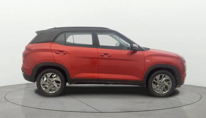 2021 Hyundai Creta SX (O) 1.4 TURBO DCT DUAL TONE, Petrol, Automatic, 64,701 km, Right Side View