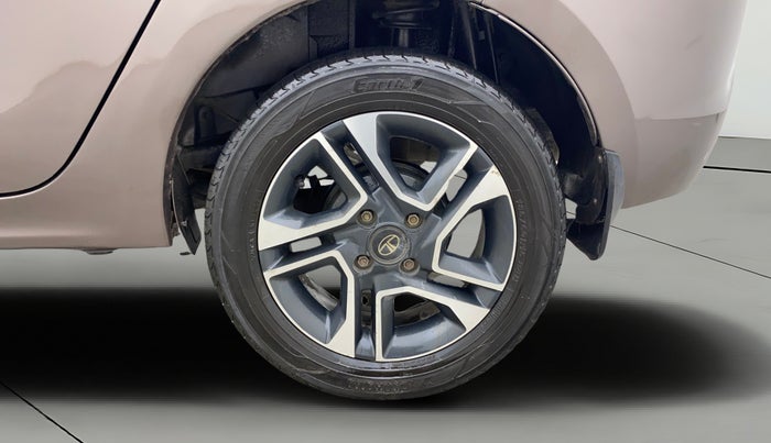 2018 Tata TIGOR XZA PETROL, Petrol, Automatic, 78,418 km, Left Rear Wheel