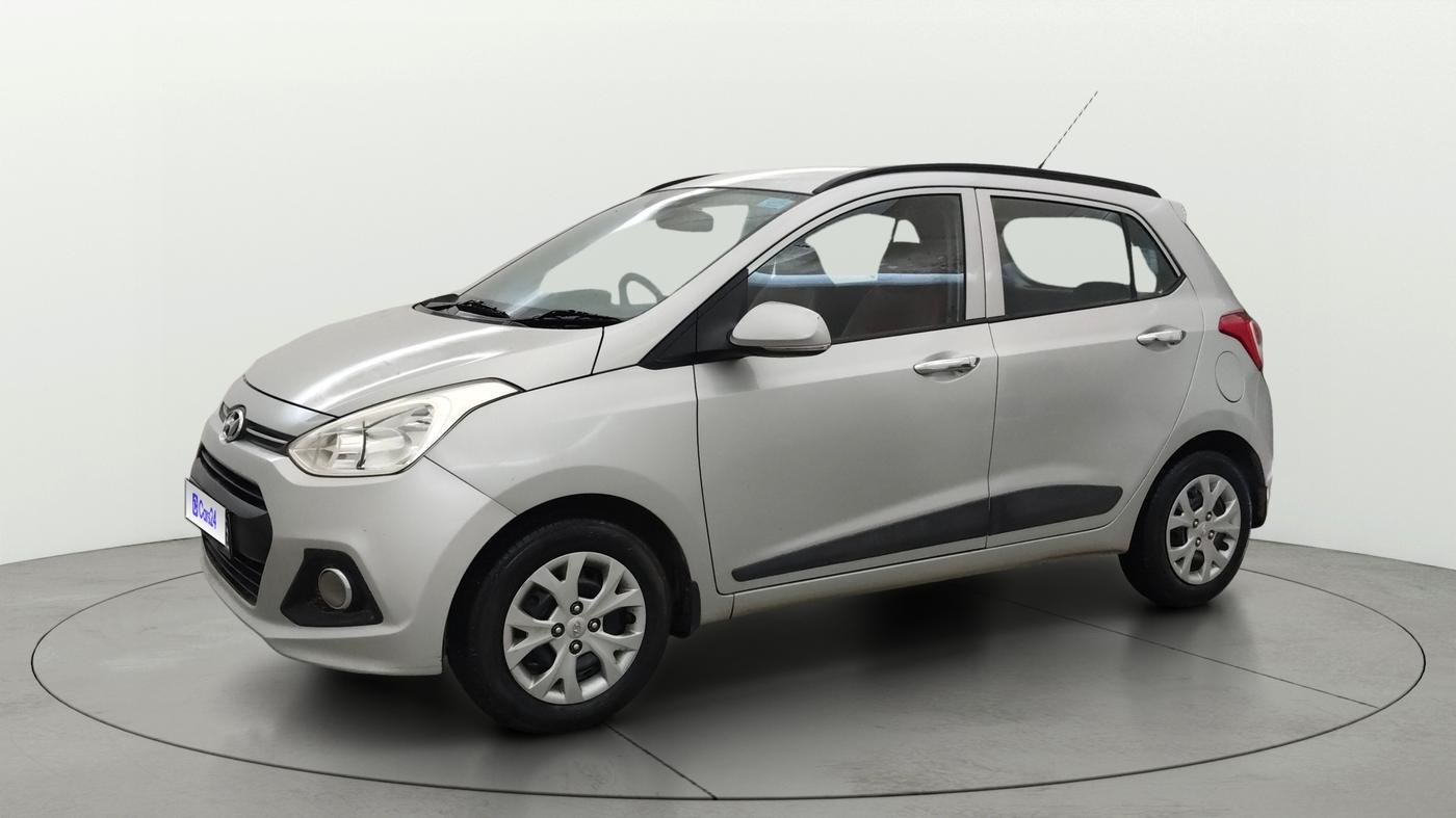 2015 Hyundai Grand i10 SPORTZ 1.2 KAPPA VTVT, Petrol, Manual, 31,211 km, Left Front Diagonal