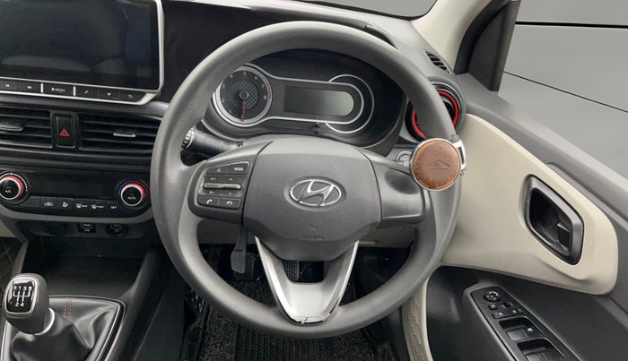 2020 Hyundai AURA SX+ 1.0 TURBO GDI MT, Petrol, Manual, 46,828 km, Steering Wheel Close Up