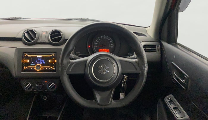 2021 Maruti Swift LXI, Petrol, Manual, 7,342 km, Steering Wheel Close Up